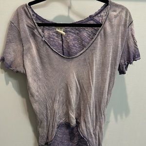 Purple Free People Shirt Size Extra Small (xs)